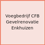 Voegbedrijf CFB Gevelrenovatie Enkhuizen